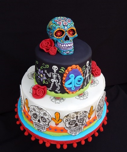 0615a Chocolate Skull